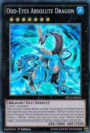 Odd-Eyes Absolute Dragon (Super Rare) (PEVO-EN033) - Pendulum Evolution 1st Edition