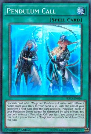 Pendulum Call (Super Rare) (PEVO-EN036) - Pendulum Evolution 1st Edition