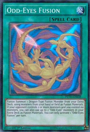 Odd-Eyes Fusion (Super Rare) (PEVO-EN038) - Pendulum Evolution 1st Edition