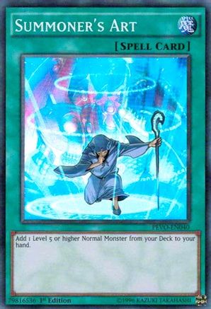 Summoner's Art (Super Rare) (PEVO-EN040) - Pendulum Evolution 1st Edition