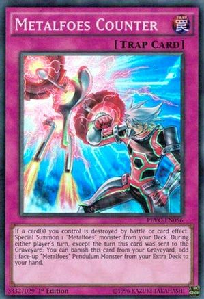 Metalfoes Counter (Super Rare) (PEVO-EN056) - Pendulum Evolution 1st Edition