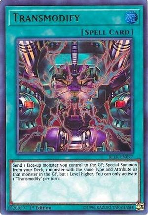 Transmodify (Ultra Rare) (BLLR-EN077) - Battles of Legend: Light's Revenge 1st Edition
