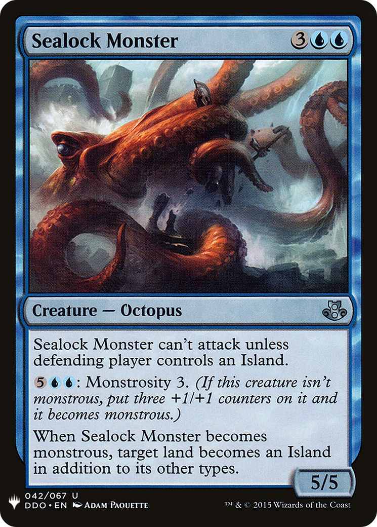 Sealock Monster (LIST-042) [The List]
