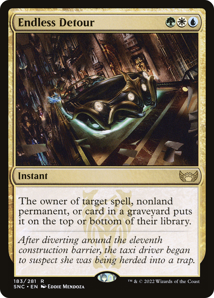 Endless Detour - Foil [Streets of New Capenna]