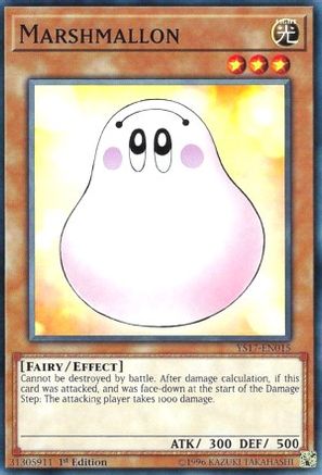 Marshmallon (YS17-EN015) - Starter Deck: Link Strike 1st Edition