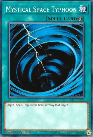 Mystical Space Typhoon (Common) (YS17-EN024) - Starter Deck: Link Strike 1st Edition