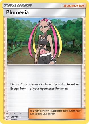 Plumeria (120/147) [SM  Burning Shadows] - Uncommon