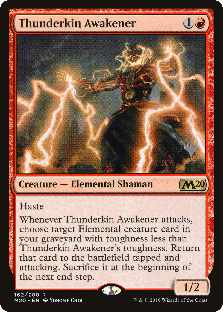 Thunderkin Awakener (PPM20-162) [Promo Pack: Core Set 2020 Promos]