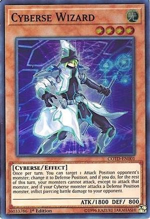Cyberse Wizard (Super Rare) (COTD-EN001) - Code of the Duelist 1st Edition