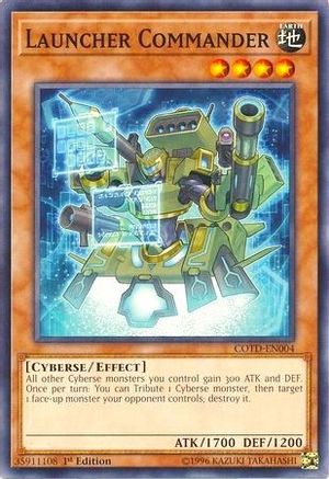 Launcher Commander (Common) (COTD-EN004) - Code of the Duelist 1st Edition