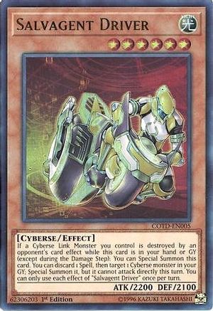 Salvagent Driver (Ultra Rare) (COTD-EN005) - Code of the Duelist Unlimited