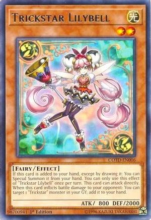 Trickstar Lilybell (Rare) (COTD-EN006) - Code of the Duelist Unlimited