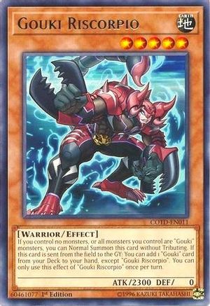 Gouki Riscorpio (Rare) (COTD-EN011) - Code of the Duelist Unlimited
