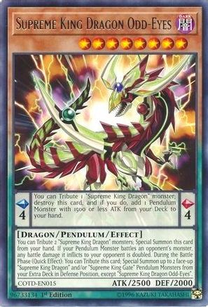 Supreme King Dragon Odd-Eyes (Rare) (COTD-EN015) - Code of the Duelist Unlimited