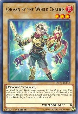 Chosen by the World Chalice (Common) (COTD-EN019) - Code of the Duelist Unlimited