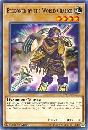 Beckoned by the World Chalice (Common) (COTD-EN020) - Code of the Duelist 1st Edition