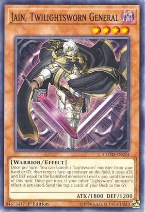 Jain, Twilightsworn General (Common) (COTD-EN024) - Code of the Duelist Unlimited