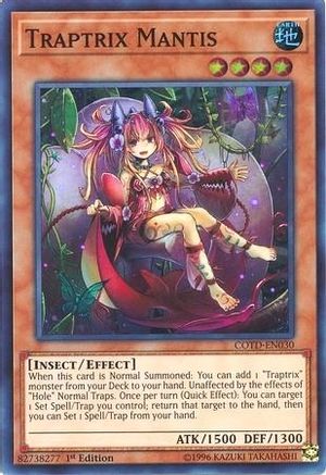 Traptrix Mantis (Super Rare) (COTD-EN030) - Code of the Duelist 1st Edition
