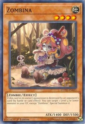 Zombina (Common) (COTD-EN033) - Code of the Duelist Unlimited