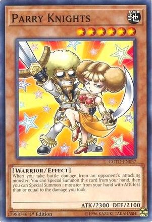 Parry Knights (Common) (COTD-EN037) - Code of the Duelist Unlimited