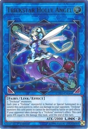 Trickstar Holly Angel (Ultra Rare) (COTD-EN044) - Code of the Duelist 1st Edition
