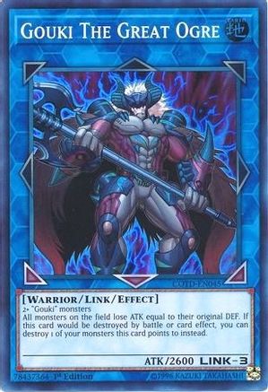 Gouki The Great Ogre (Super Rare) (COTD-EN045) - Code of the Duelist 1st Edition