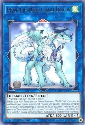 Imduk the World Chalice Dragon (Rare) (COTD-EN047) - Code of the Duelist 1st Edition