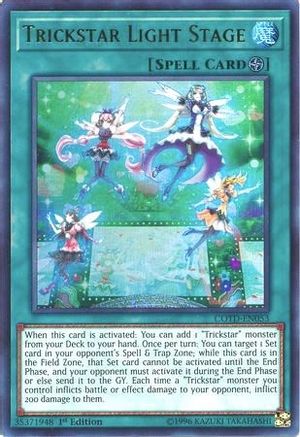 Trickstar Light Stage (Ultra Rare) (COTD-EN053) - Code of the Duelist Unlimited