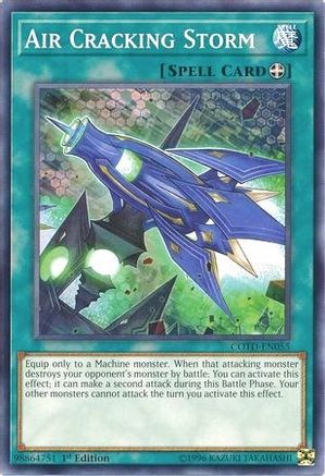 Air Cracking Storm (Common) (COTD-EN055) - Code of the Duelist 1st Edition
