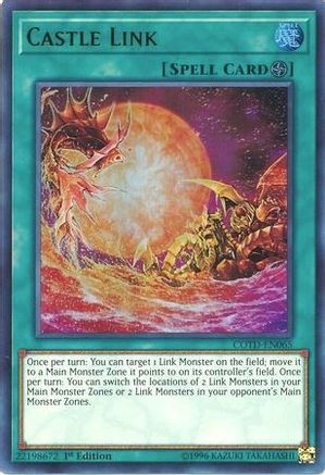 Castle Link (Ultra Rare) (COTD-EN065) - Code of the Duelist Unlimited
