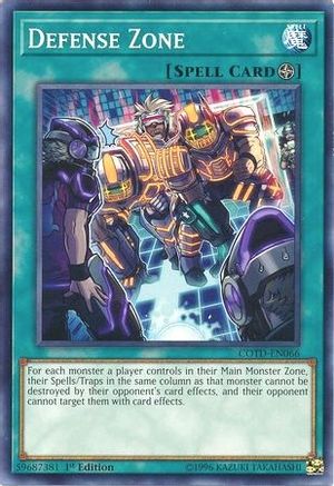 Defense Zone (Common) (COTD-EN066) - Code of the Duelist 1st Edition