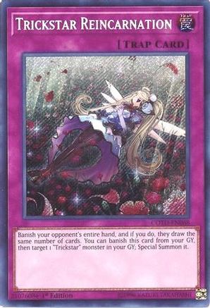 Trickstar Reincarnation (Secret Rare) (COTD-EN068) - Code of the Duelist Unlimited
