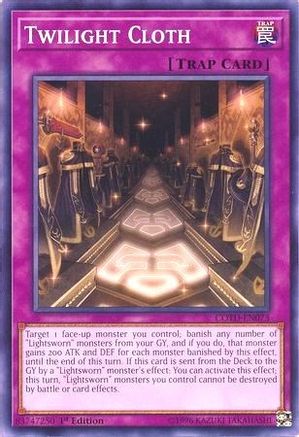 Twilight Cloth (Common) (COTD-EN073) - Code of the Duelist Unlimited