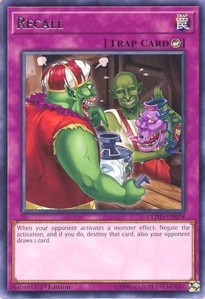 Recall (Rare) (COTD-EN078) - Code of the Duelist Unlimited