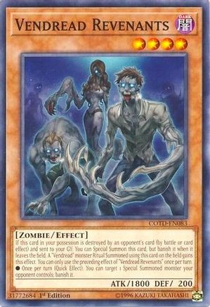 Vendread Revenants (Common) (COTD-EN083) - Code of the Duelist 1st Edition