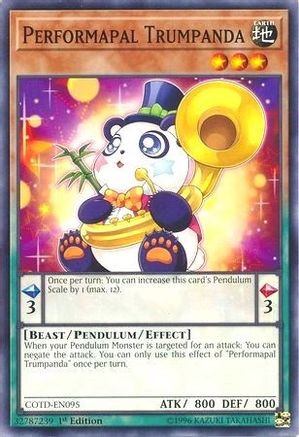 Performapal Trumpanda (Common) (COTD-EN095) - Code of the Duelist Unlimited