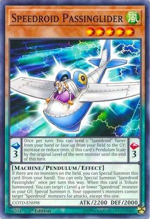 Speedroid Passinglider (Common) (COTD-EN098) - Code of the Duelist Unlimited