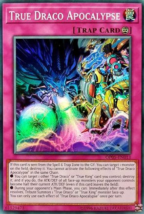 True Draco Apocalypse (Super Rare) (OP05-EN013) - OTS Tournament Pack 5 Unlimited
