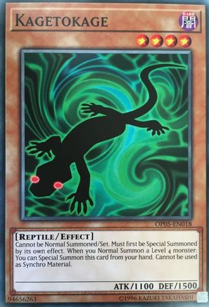 Kagetokage (Common) (OP05-EN018) - OTS Tournament Pack 5 Unlimited