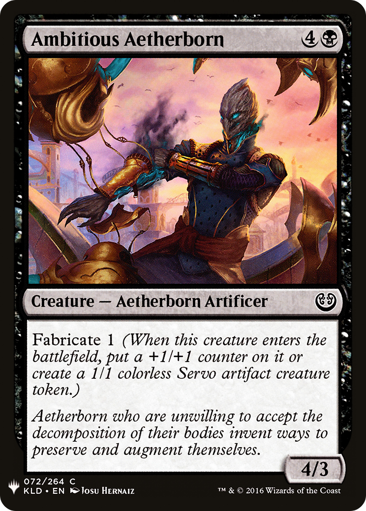 Ambitious Aetherborn (LIST-072) [The List]