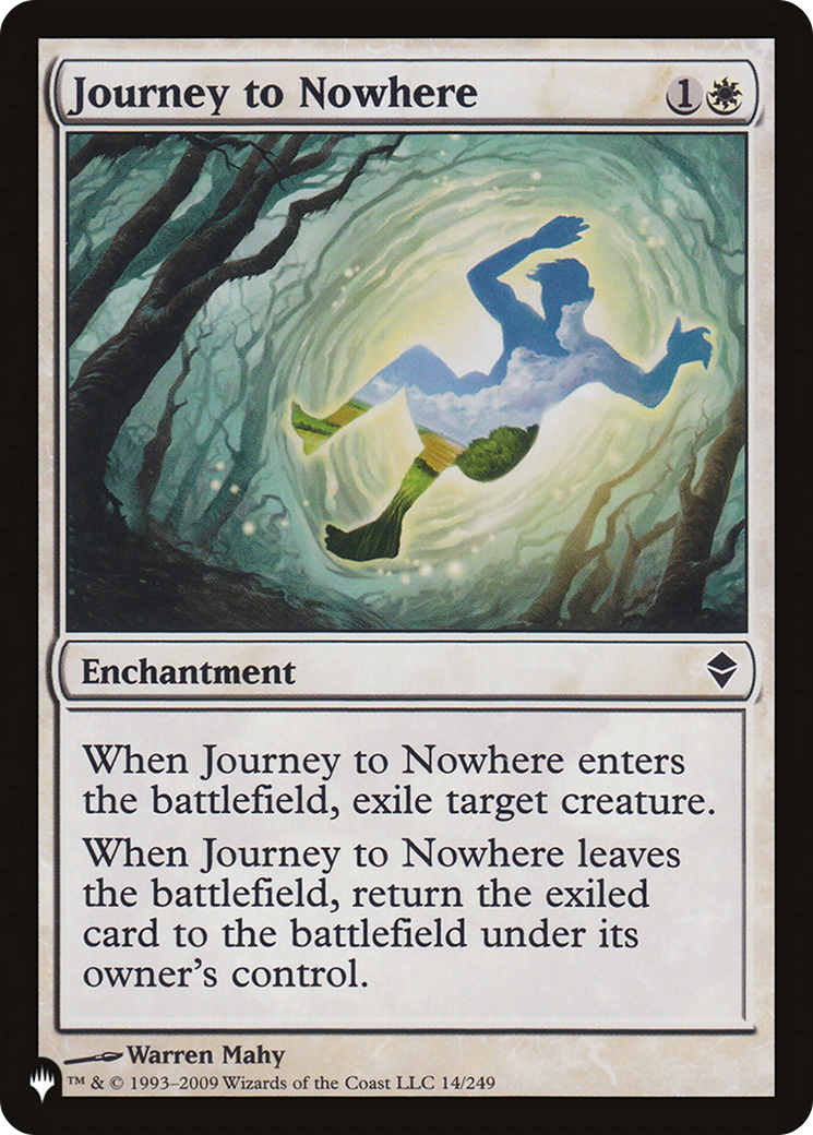 Journey to Nowhere (LIST-14/249) [The List]