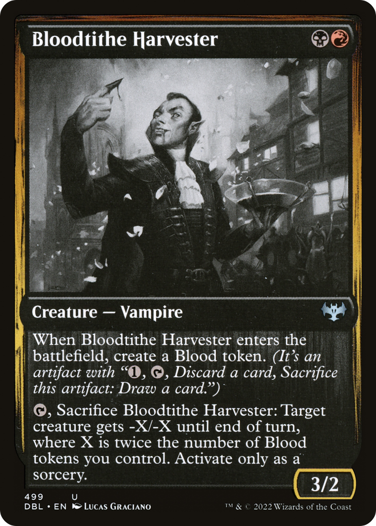 Bloodtithe Harvester (DBL-499) [Innistrad: Double Feature] Foil