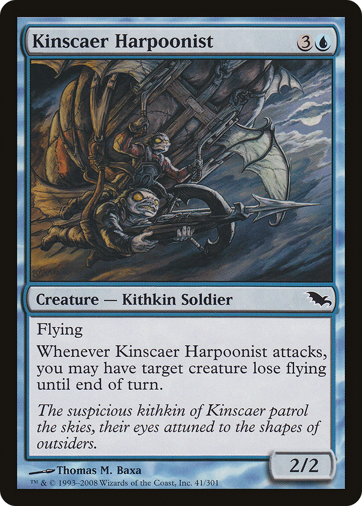 Kinscaer Harpoonist (SHM-041) [Shadowmoor]
