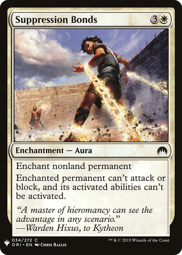 Suppression Bonds (LIST-034) [The List]