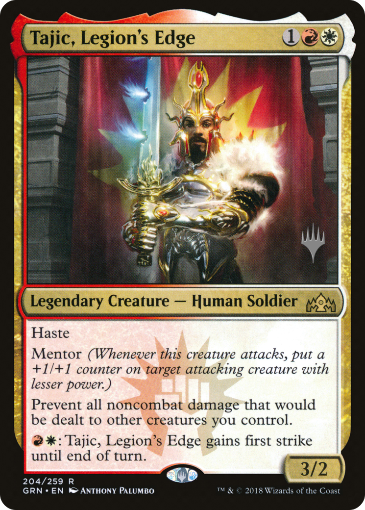 Tajic, Legion's Edge (PPTHB-204) [Promo Pack: Guilds of Ravnica Promos]