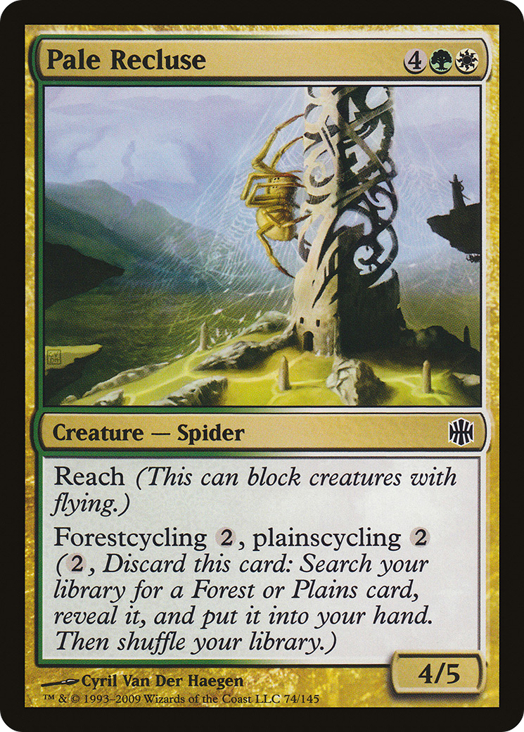 Pale Recluse (ARB-074) [Alara Reborn] Foil