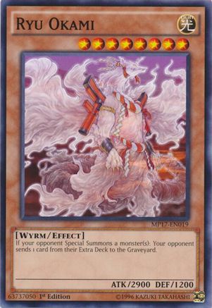 Ryu Okami (Common) (MP17-EN019) - 2017 Mega-Tins Mega Pack 1st Edition