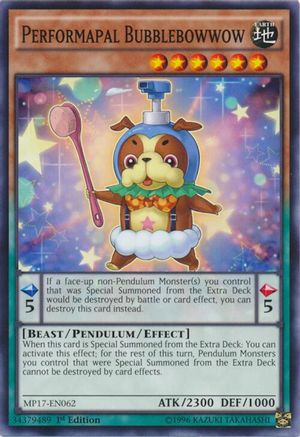 Performapal Bubblebowwow (Common) (MP17-EN062) - 2017 Mega-Tins Mega Pack 1st Edition