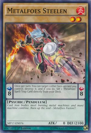Metalfoes Steelen (Common) (MP17-EN076) - 2017 Mega-Tins Mega Pack 1st Edition