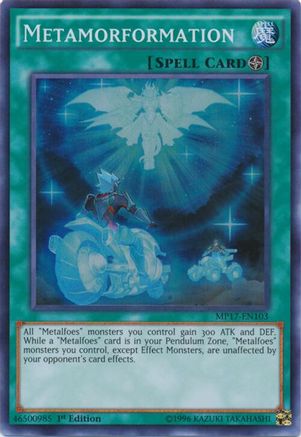 Metamorformation (Super Rare) (MP17-EN103) - 2017 Mega-Tins Mega Pack 1st Edition